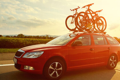 Prevoz koles z nosilci Thule